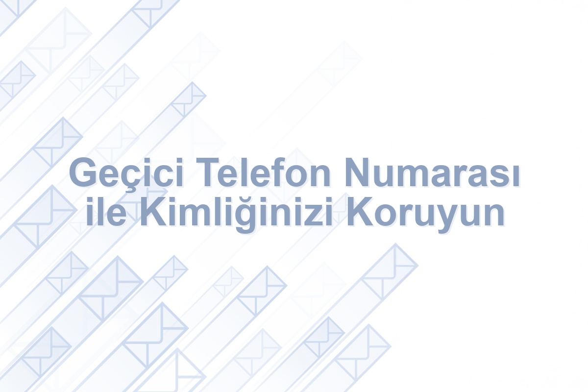 geçici telefon numarası