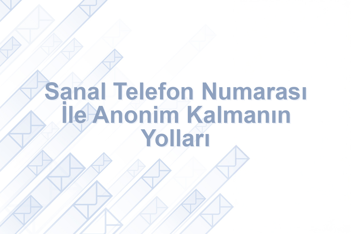 sanal telefon numarası