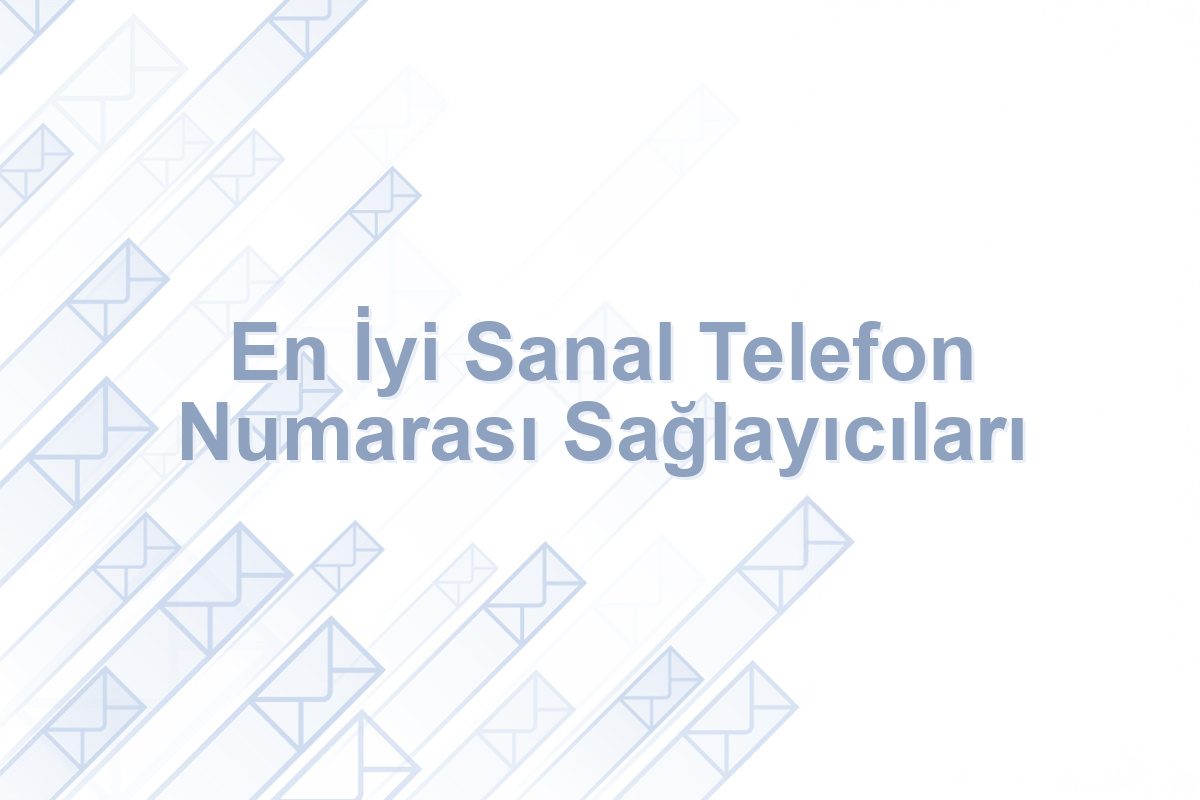 sanal telefon numarası sağlayıcıları