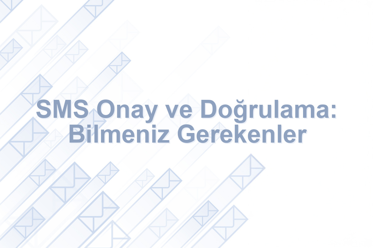sms onay