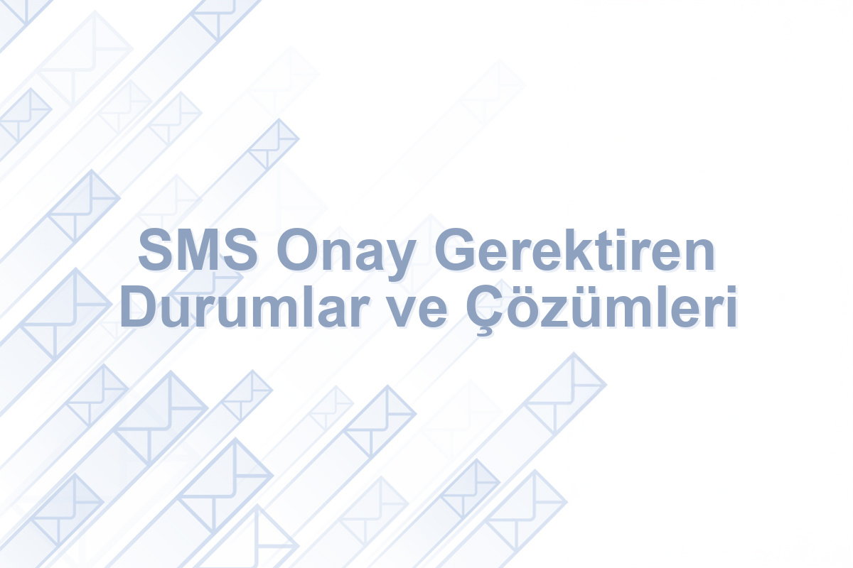 sms onay